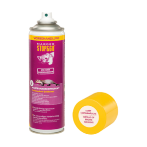 Nettoyant anti-martres anti-fouines anti-rongeurs STOP&GO