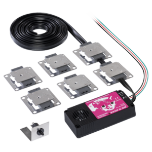 6-PLUS-MINUS Appareil à haute tension avec ultrasons anti-martres anti-fouines anti-rongeurs STOP&GO