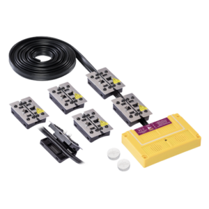8-PLUS-MINUS-CLIP Appareil à haute tension avec ultrasons anti-martres anti-fouines anti-rongeurs STOP&GO
